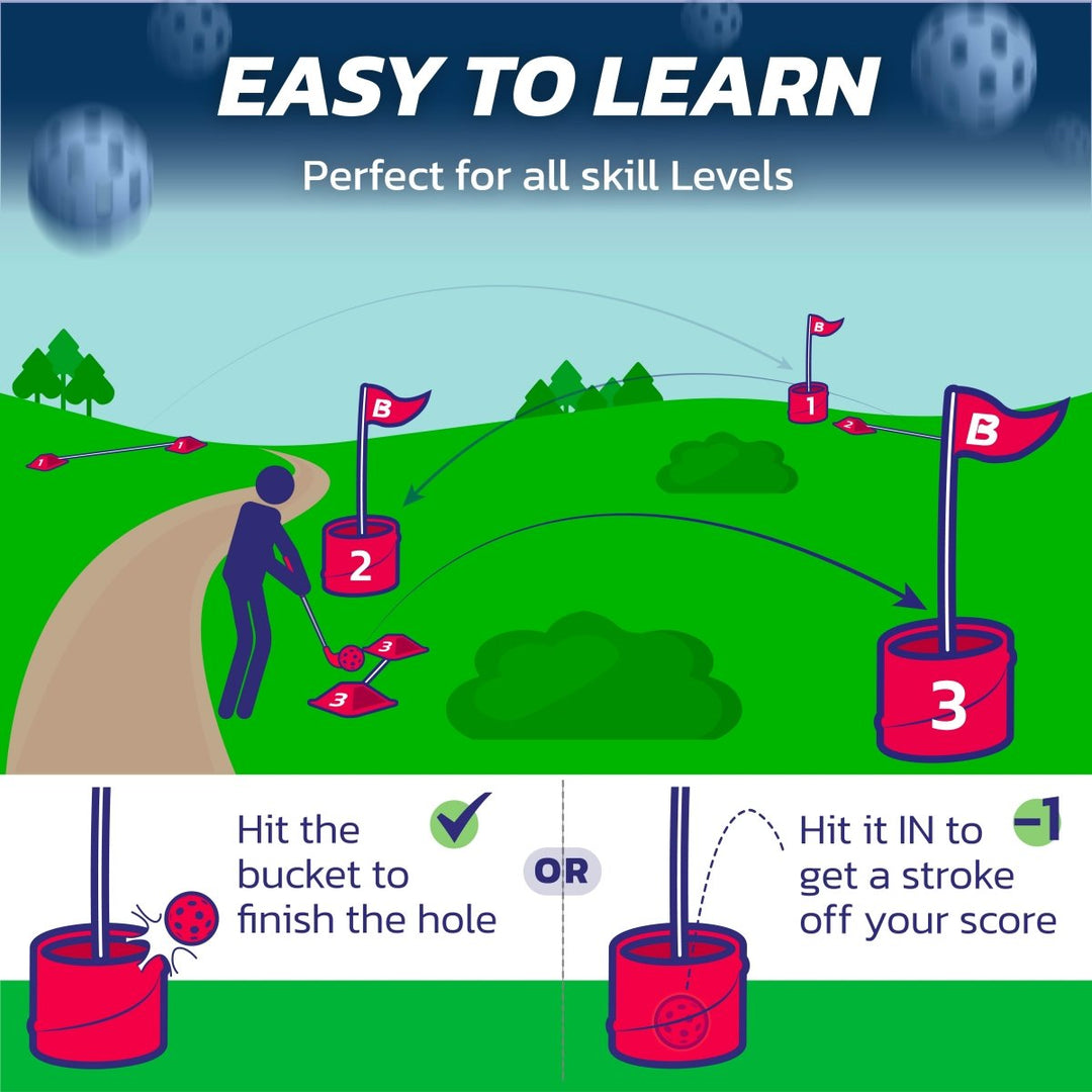 BucketGolf 3 Hole Bundle - BucketGolf