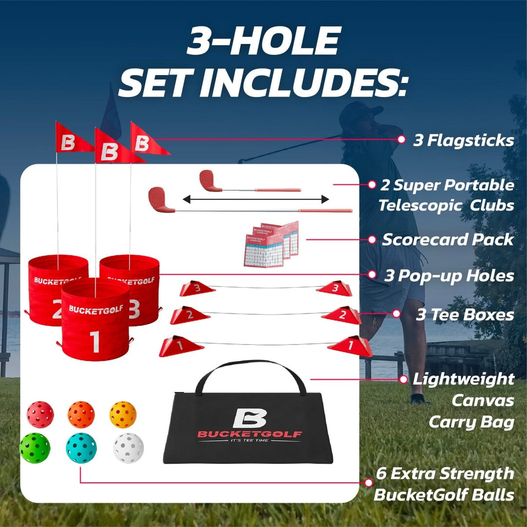 BucketGolf 3 Hole Bundle - BucketGolf