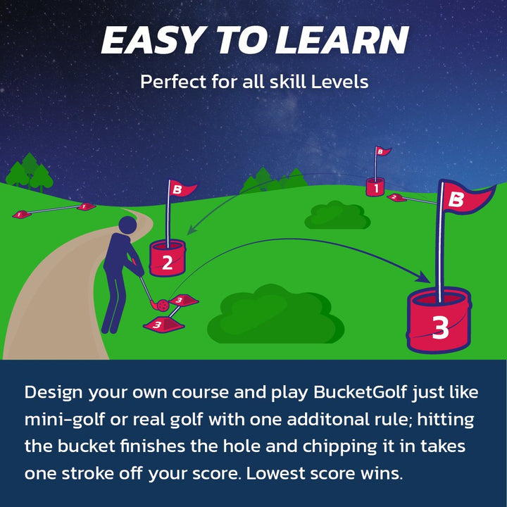 Bucketgolf GLOW - Elevate Sports LLC