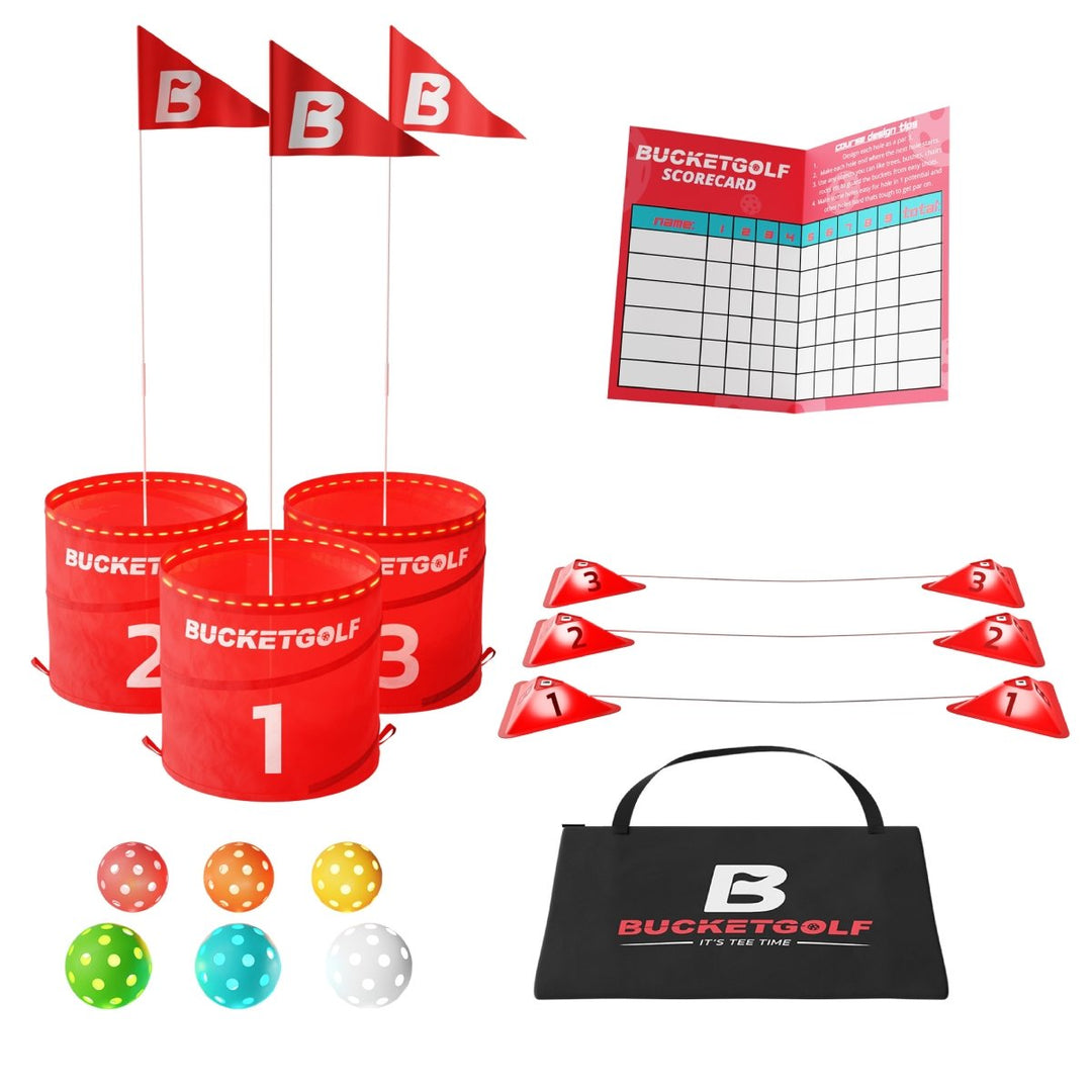 Bucketgolf GLOW Starter (3) - BucketGolf