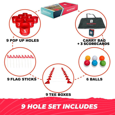 BucketGolf Pro (9 hole) - Bucket Golf