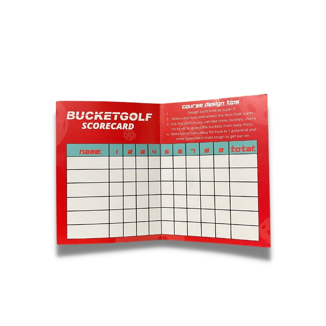 Official Scorecard Pack(25) - Bucket Golf